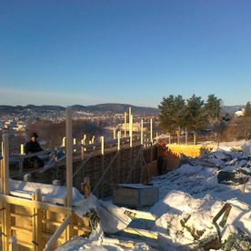 Arbeide med mur