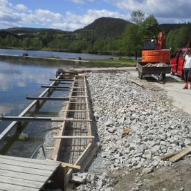 Arbeide i vannkant 